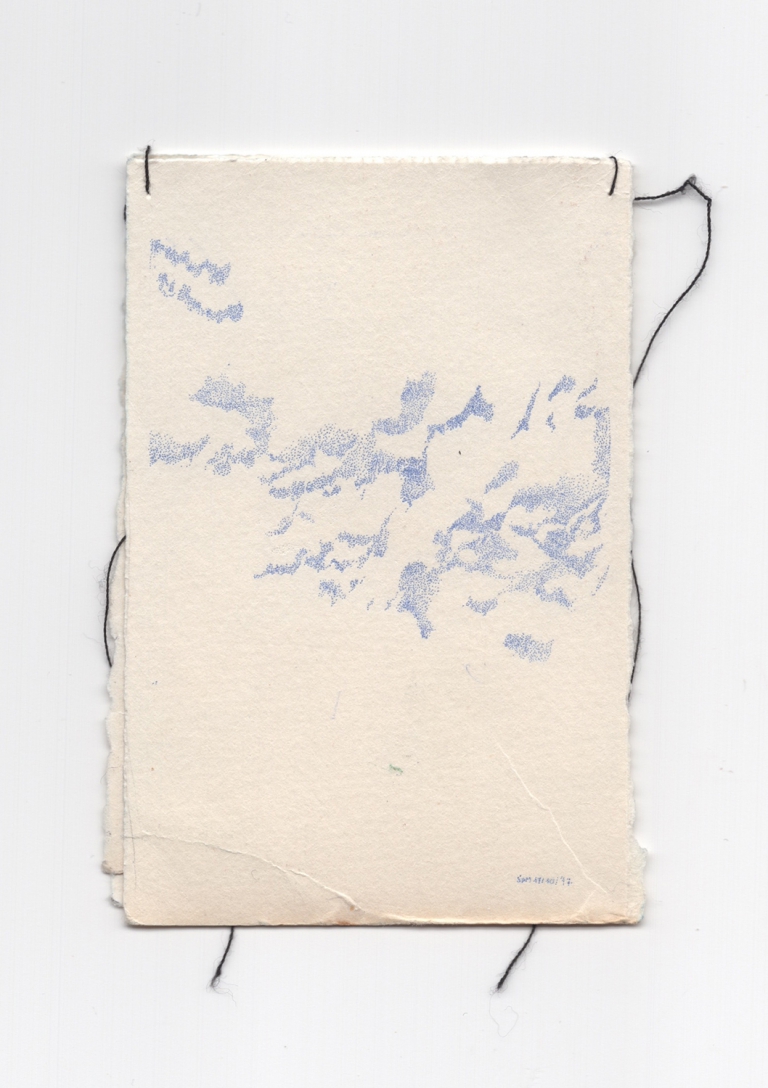 Needle drawing - Triptych 17-31/10/'17 (3/3)